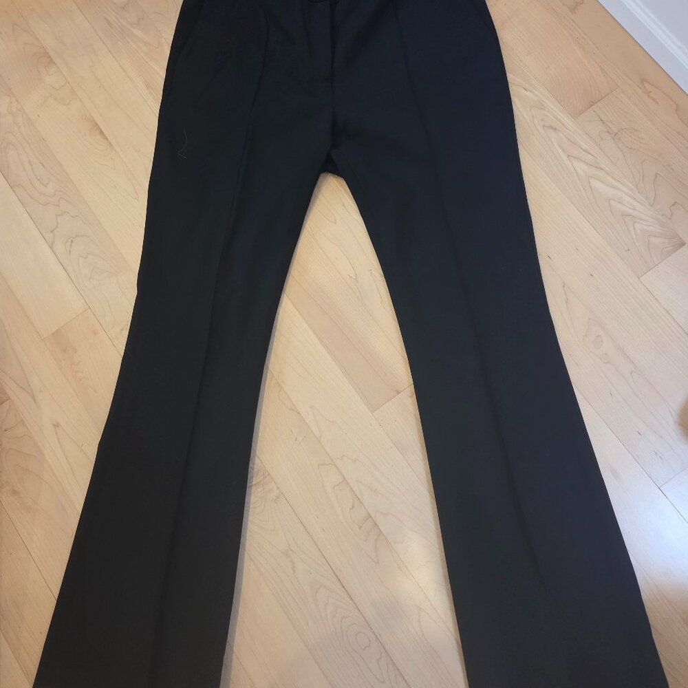 Burberry Black Wool Pants Size 14